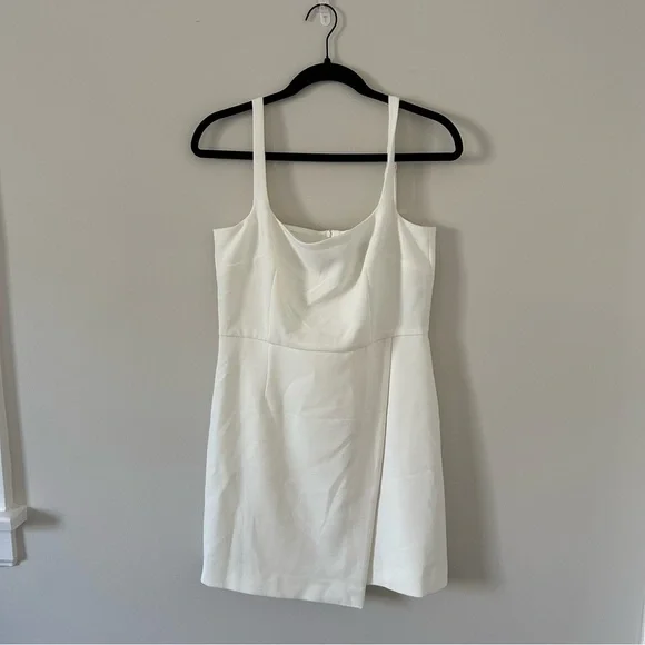 NWT French Connection Whisper Faux Mini Dress - Picture 5 of 9